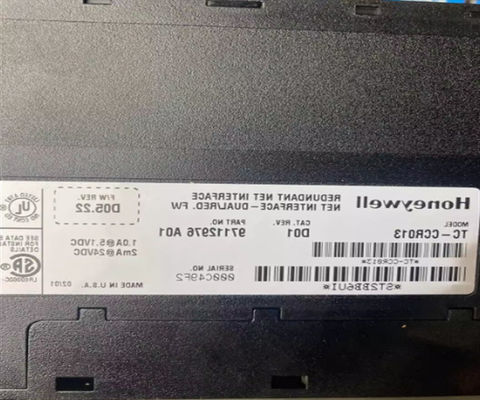 ハニーウェル制御Logix リデュンドント制御ネット インターフェース モジュール 双重部分番号 TC-CCR013 シリアル プロトコル ASCII シリアル