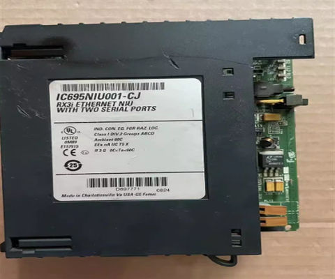 GE PACSystems RX3i イーサネットネットワークインターフェースユニット IC695NIU001 デジタルIOモジュール