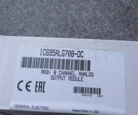 GE Fanuc IC695ALG708 アナログ出力モジュール GE スピードトロニック Mark V