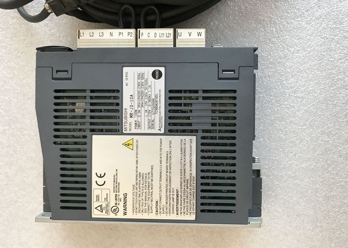 100W三菱産業ACサーボ モーターはMR-J3-10Aのアンプ170V 0-360HZ 1.1Aを運転する