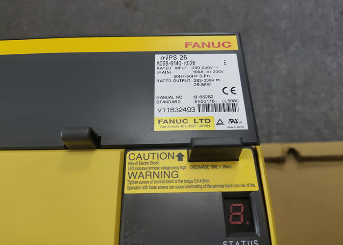 Fanuc株式会社ACサーボ電力増幅器A06B-6140-H026 AiPS 26モーター運転者29.8kw