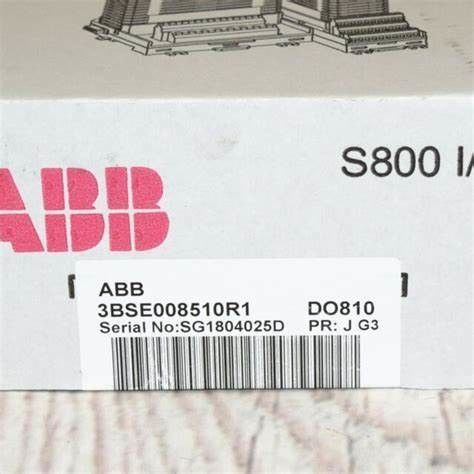 ABB 3BSE008510R1 VDC 16のモジュールを0.5 AMP 24証拠チャネルの短絡のデジタル出力