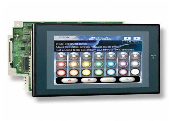 Omron NSJ10-TV01B-G5D 1.4のインチTFTの表示タッチスクリーン24のVDC 30ワット3 X RS-232Cの