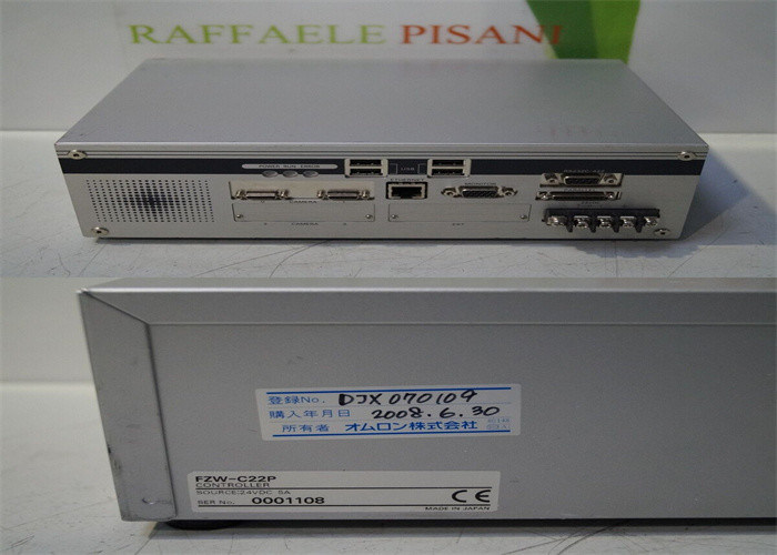 Omron FZW-C22Pの積分器の視野システム4 USBポート24VDC 5AMPの源