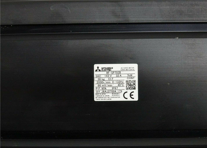 ブレーキ産業2000rpmとのJ3三菱ACサーボ モーター7.0KW HF-SP702B