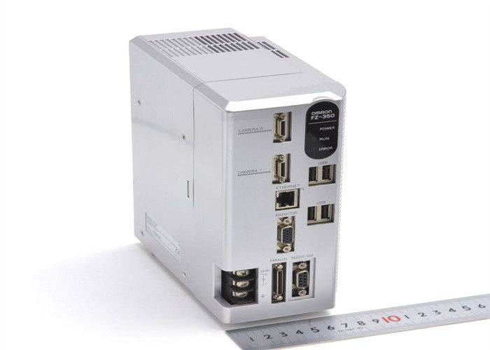 Omron FZ-350 CTRL NPN 2 CAM箱はPLCにプログラム可能な論理のコントローラーをタイプする