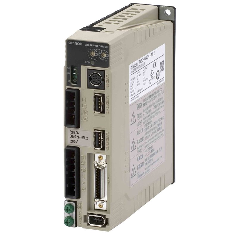 OMRON R88D-GN01H-ML2シリーズservoは1~ 200 VAC MECHATROLINK IIを統合した100つWを運転する