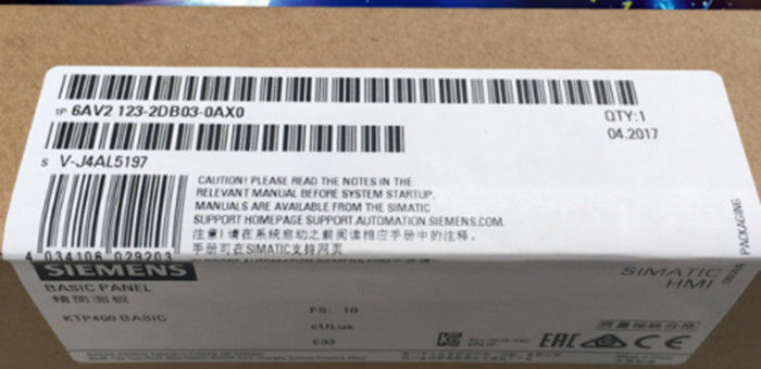 Siemens 6AV2123-2DB03-0AX0の人間機械インターフェイス（HMI）タッチスクリーン4.3&quot;色