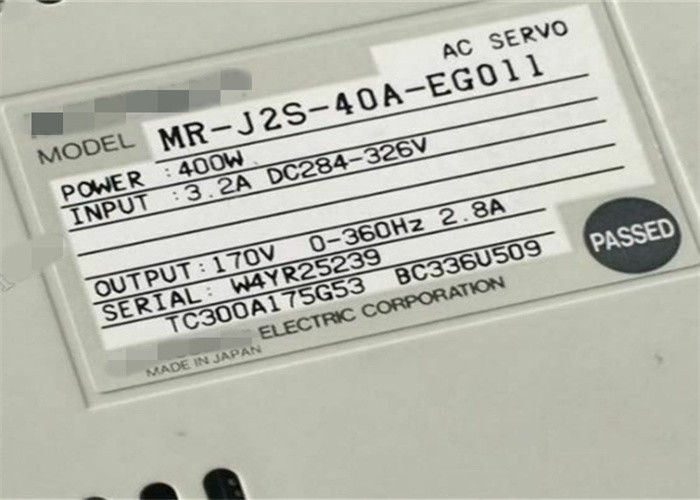 三菱新しい産業ACサーボ アンプMR-J2S-40A-EG011ドライブ400W 170V 2.8A