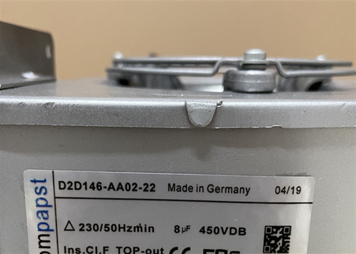 D2D146-AA02-22産業遠心ファンABB EBM PAPST 230V 0.81A 290W 2250RPMの冷却ファン
