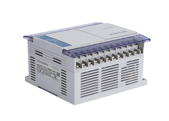 三菱FX1S-30MR-001プログラマブル コントローラは24のVDC SOURCE/SINK 16の入力14出力出力されて中継で送る
