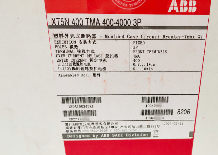 XT5N 400 TMA 400-4000 3p F F 1SDA100345R1は場合の遮断器TMAX XTを形成した