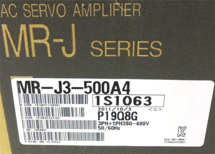 新しい3-Phase三菱ACサーボ アンプMR-J3-500A4 MR-J3シリーズ運転者