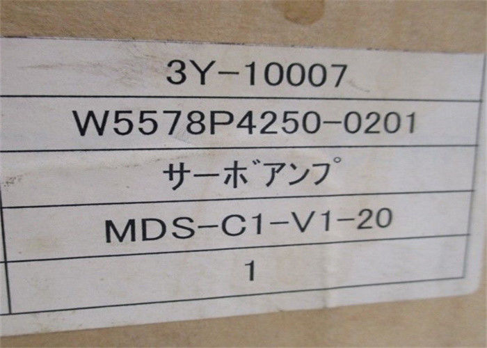 2.0KW三菱のサーボ アンプの単位MDS-C1-V1-20の軸線制御プログラマブル コントローラ