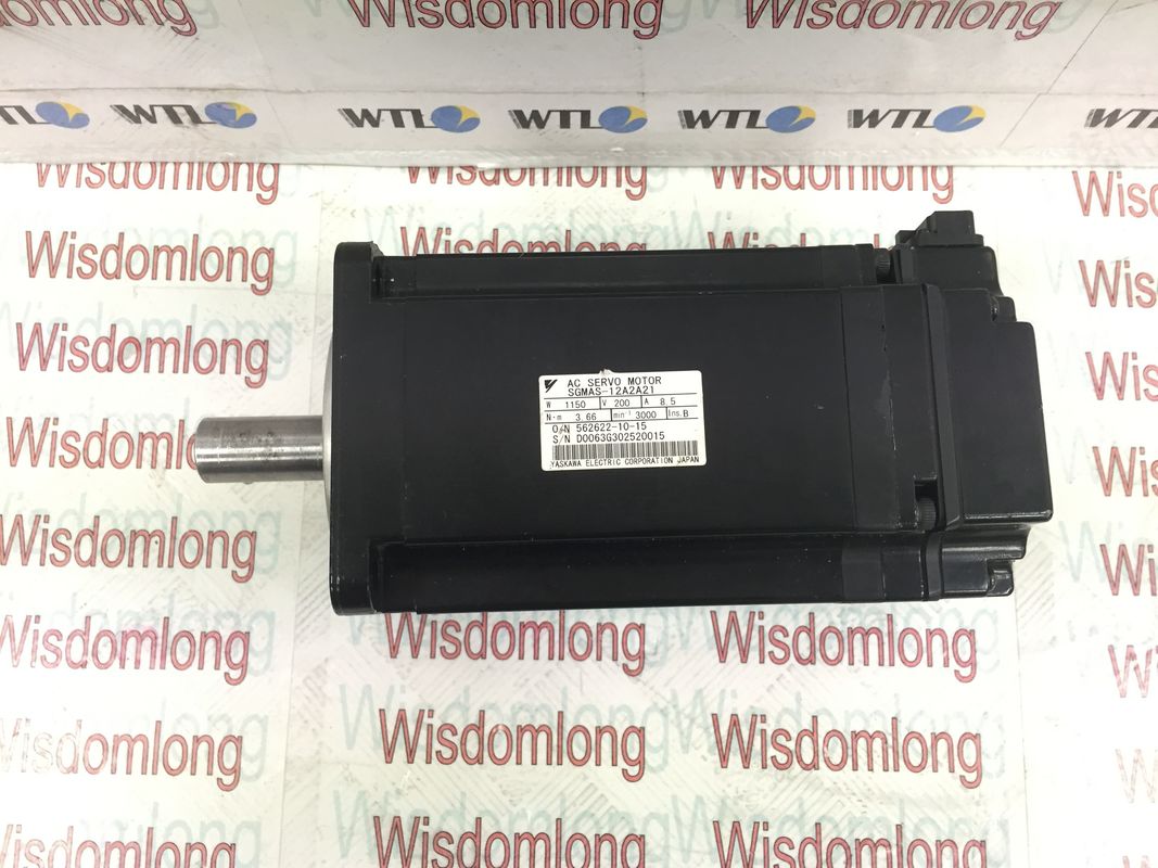 セリウムの産業サーボ モーターYaskawa SGMAS-12A2A21 1150W 200Vの真新しい状態