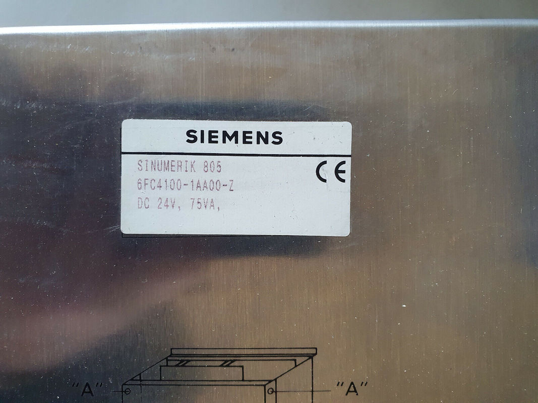 システム・ソフトウェアの記憶のない6FC5357-0BB23-0AE0 SIEMENS SINUMERIK SINUMERIK 840D/DE NCU 572.4プロセッサAMD K6-2
