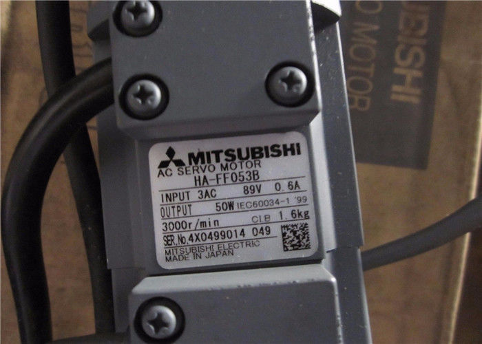 三菱50W産業ACサーボ モーターHA-FF053B 3000r/Min新しい原物