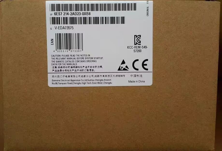 SIEMENS 6ES7214-2AD23-0XB8 CPUモジュールS7-200 CN 224XPのコンパクトの単位のDC電源14 DI DC