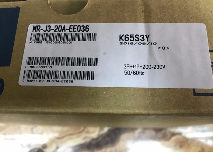 三菱ACサーボ アンプMR-J3-20A-EE036産業ドライブ200W 170V 0-360Hz 1.5A
