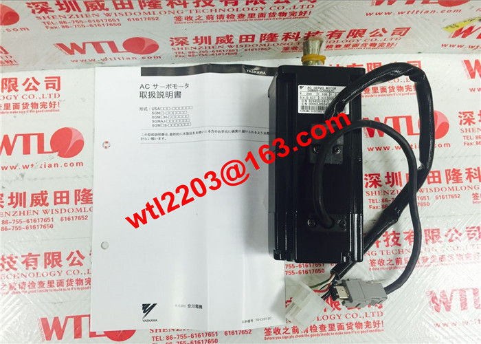 Yaskawa AC真新しい産業サーボ モーターSGMAH-02BAA2C 200W 200V