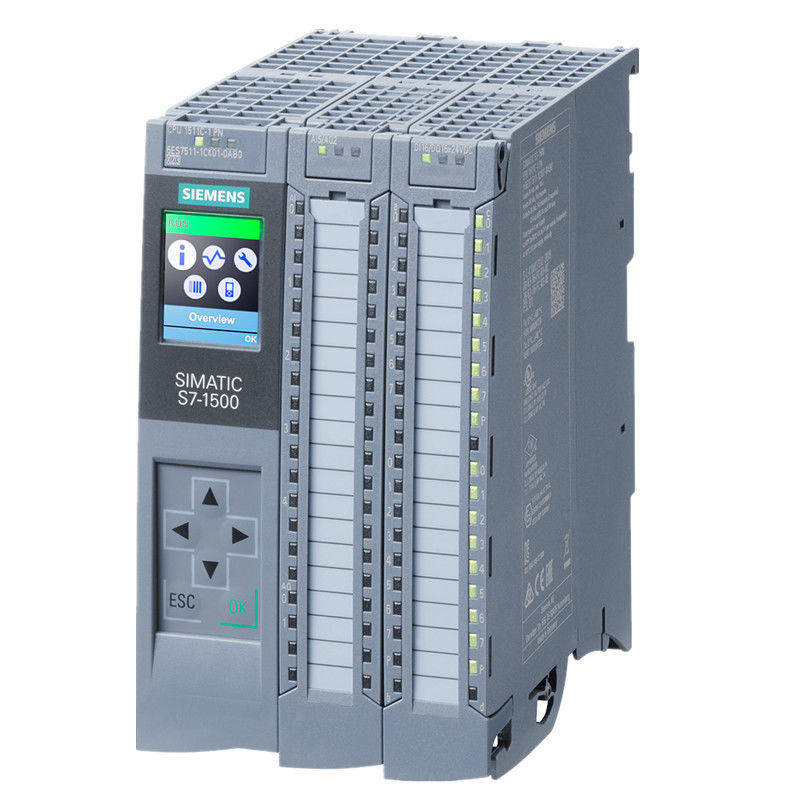 SIEMENS 6ES7511-1CK00-0AB0のコンパクトCPUデータのプログラムそして1つのMBのための175 KB