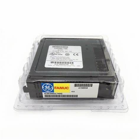 GE   IC693MDL740は12/24肯定的な論理DCの出力モジュール740モジュールDC 12/24ボルトのである