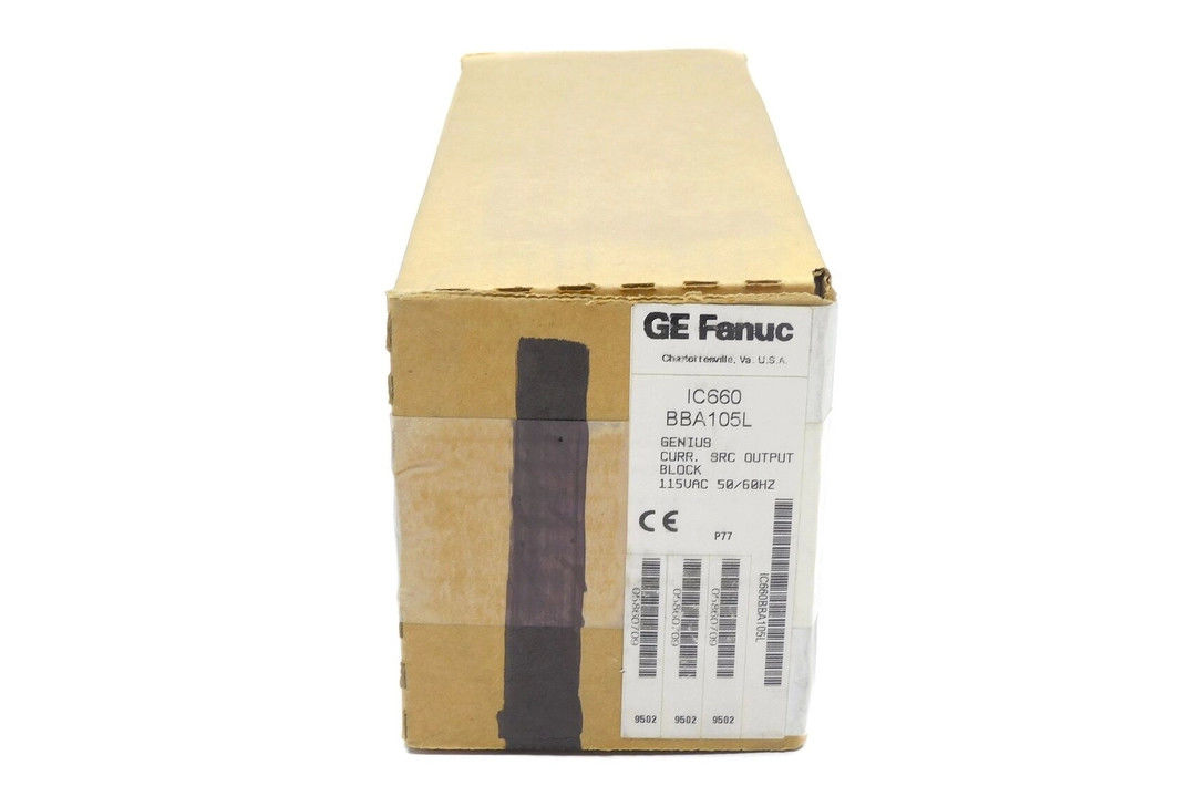 GE IC660BBA105 4-20 1分115 VAC/125 VDCのの1500V 12ワットのmA /0-24 mA