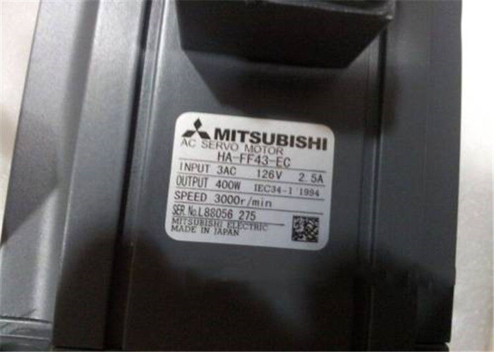 三菱MELSERVO ACサーボ モーターHA-FF43-EC 400W 126V 2.5A 3000r/min