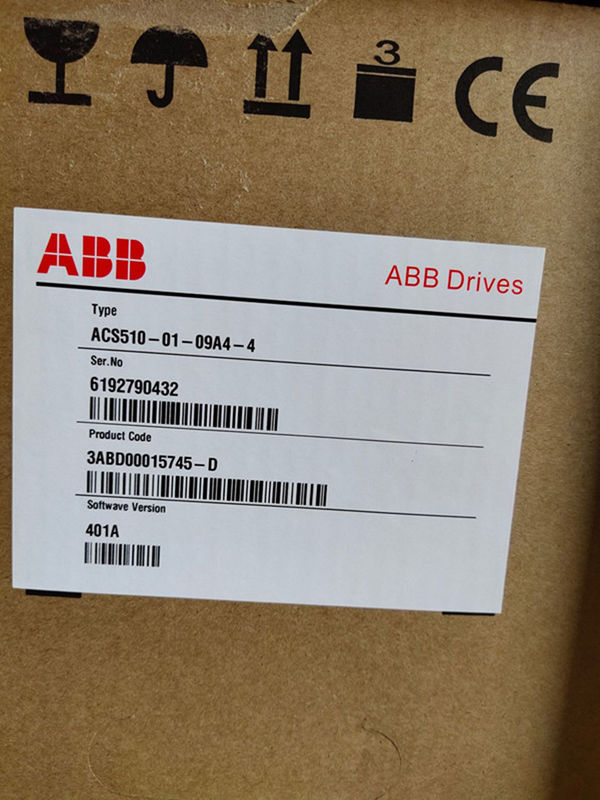 ABB ACS510-01-088A-4 周波数変換器 3 kW 3 Hp 8.8 A 50/60 Hz 6.5 kg 88A,380V