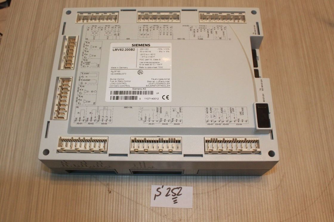 lmv52.200b2 シメンス オイル/ガスバーナー制御,O2トリム制御,PID, 6つのアクチュエーター,VSD,AC230V (EU)