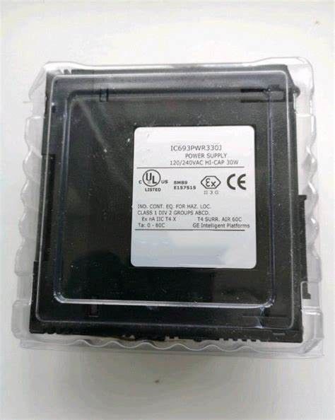 GE IC200MDL244 0-150 VDC, 125 VDC 名値 30 Hz 800 kHz A Quad B モードで