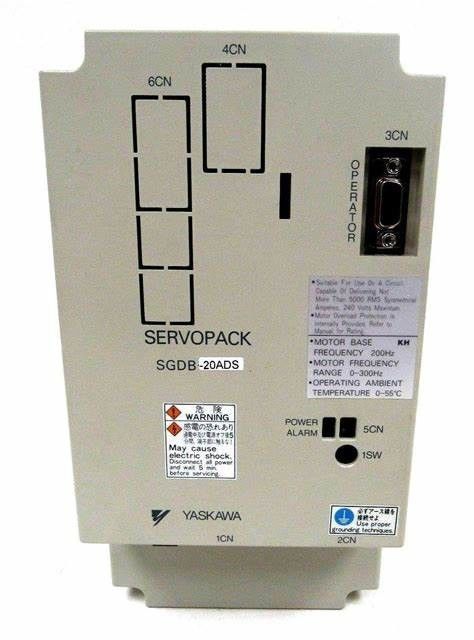 ヤスカワ SGDB-07ADM ACサーボドライブ 0.7kW 200V 1.0〜5.0 kW スピード位置制御