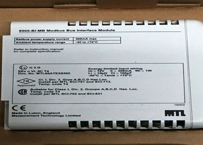 エマーソン 8505-BI-MB 電源モジュール 300MA 全新 箱内