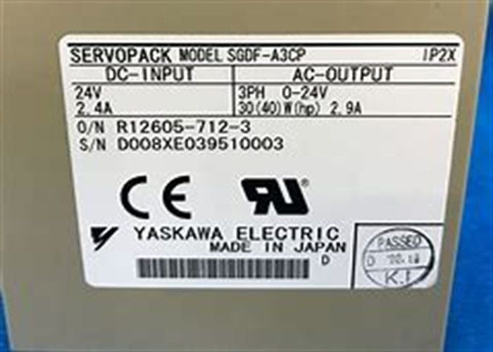 ブランド ヤスカワ SGDF-A3CP 24V AC サーボドライブ 新品 オリジナル