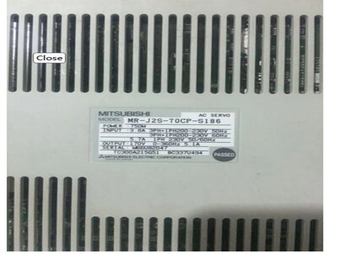 MR-J2S-40CP-S186 200-230 VAC 周波数安定のための産業用サーボドライブ