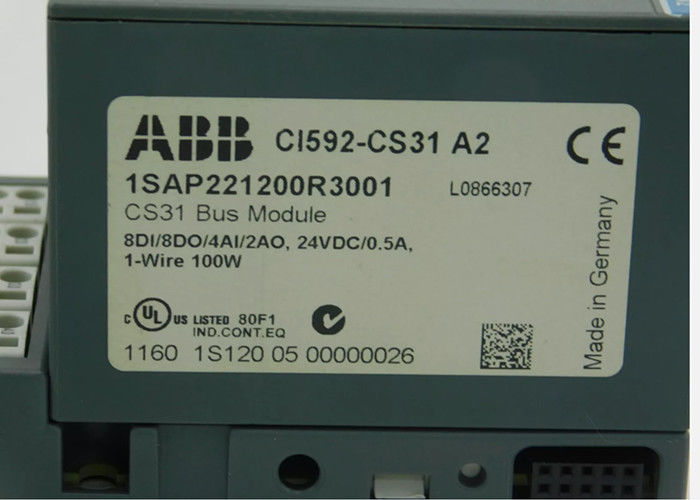 PLC-AC500 モディコン量子PLC,ABB型指定 CI592-CS31 62mm 純深さ