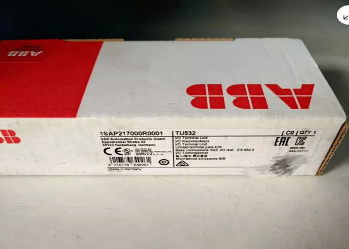 ABB TU532 1SAP217000R0001 I/O 端末ユニット 230 VAC と リレー モジュール