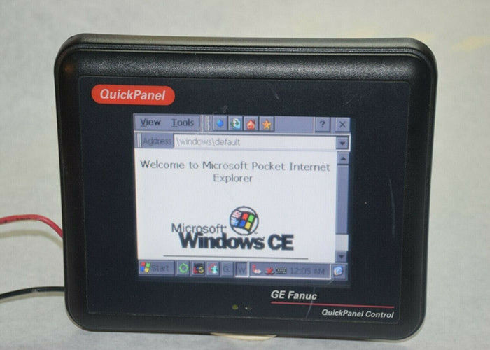 GE IC754CSF06CTD クイックパネルオペレーターターミナル 6インチカラーディスプレイ 32 MB メモリ 12-30 ボルト DC