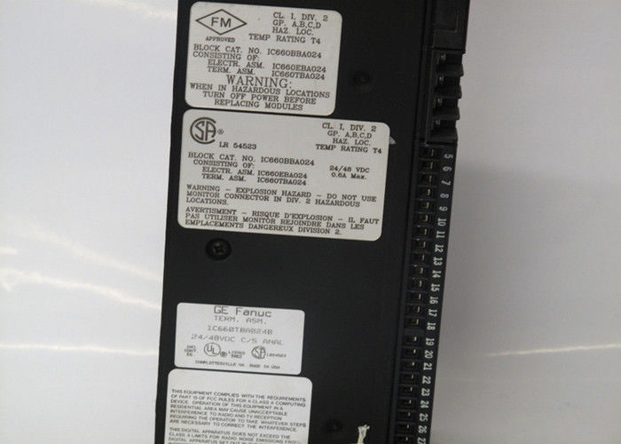 IC660BBA024 GE Fanuc Genius I/OシリーズからのI/Oブロック,名電圧24/48 VDC