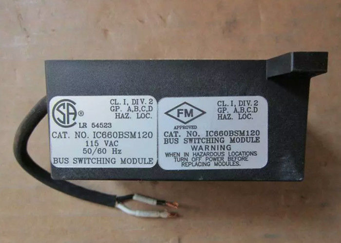 IC660BSM120は,I/Oデバイスをリンクするために使用されるGenius I/Oシステムバススイッチングモジュールです.
