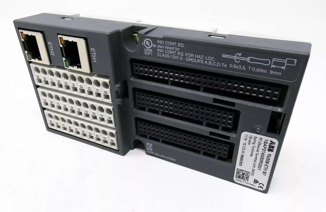 ABB PLC-AC500 DC デジタルIO モジュール DC508-ETH 新品 オリジナルボックス