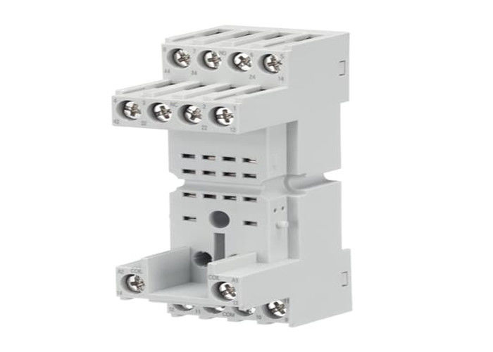 ABB CR-M4SS 2c/o または 4c/o CR-M リレーの標準ソケット CR-M4SS ソケットはCR-M (ミニチュア) リレーの範囲から