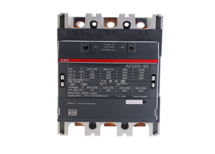 AF265-30-11-13は,前もってマウントされた補助コンタクトを持つ3ポール - 1000V IECまたは600V ULコンタクターです.