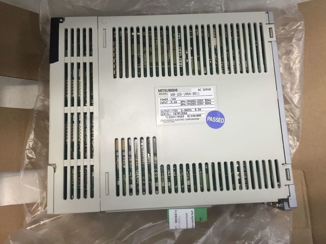 MITSUBISHI 1KW AC サーボアンプリファイター MR-J2S-100A-S01 3相モータードライブ 新品在庫
