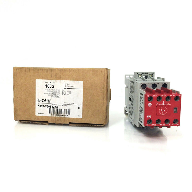 30A 安全コンタクター AB 100S-C30EJ22C CE認証された産業安全ソリューション