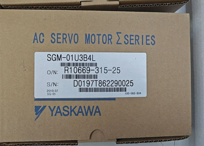 工業自動化における精密制御のためのYASKAWA工業サーボモーター SGM-01U3B4L