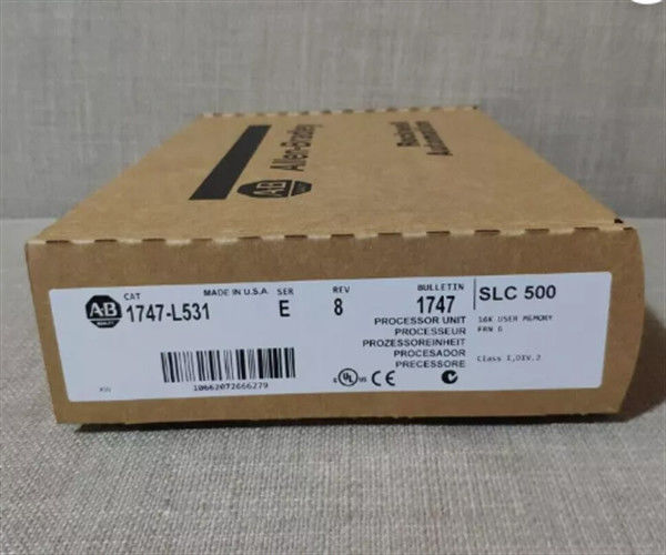 アレン・ブラッドリー 1747-L531 SLC 5/03 プロセッサ 8K メモリ,DH485 & RS-232,シリーズE